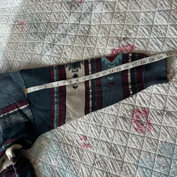 Vintage Men's Patterned Sweater - Multicolor Size XL - Picture 10 of 10